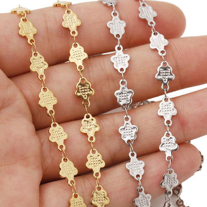C1469 6mm Flower chain
