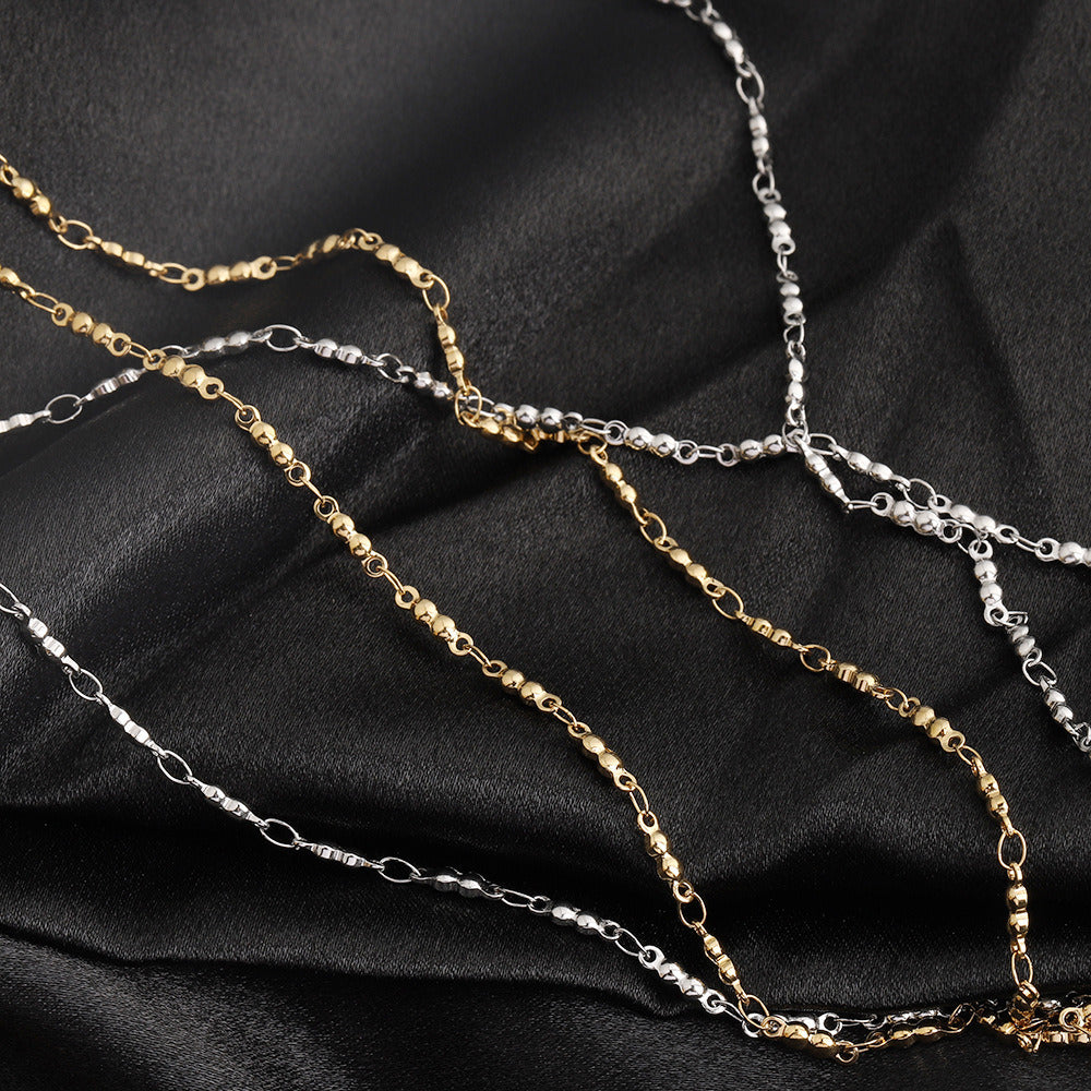 C1668 9.5mm Two beads chain