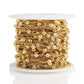 C1803 4mm Stainless Steel Zircon Beads Chain