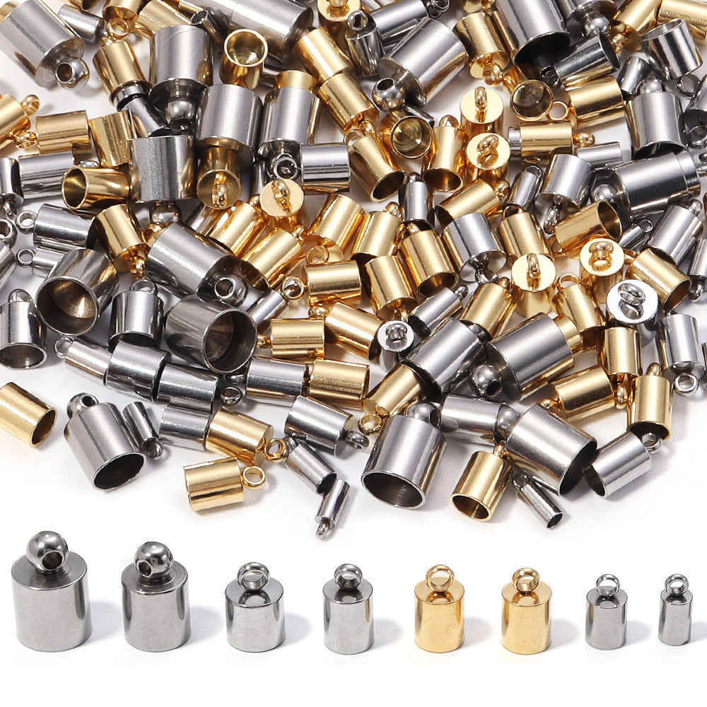 10pcs Stainless steel Leather connect clasp