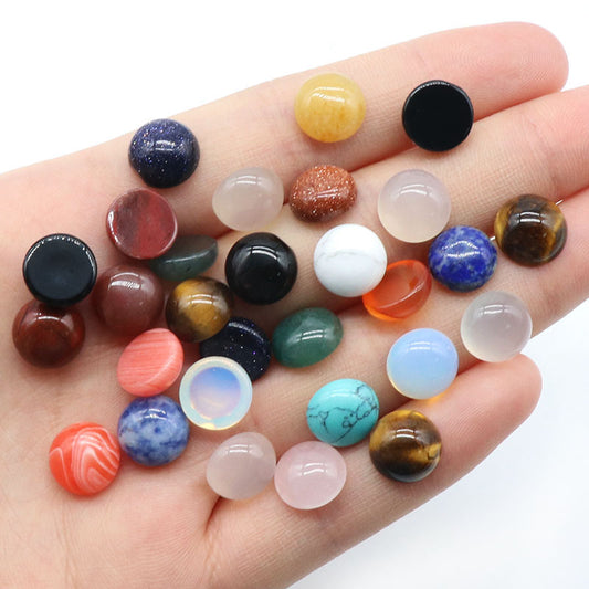 10Pcs 10mm Round shape stone cabochon