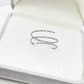 1mm Three layer engraved ring