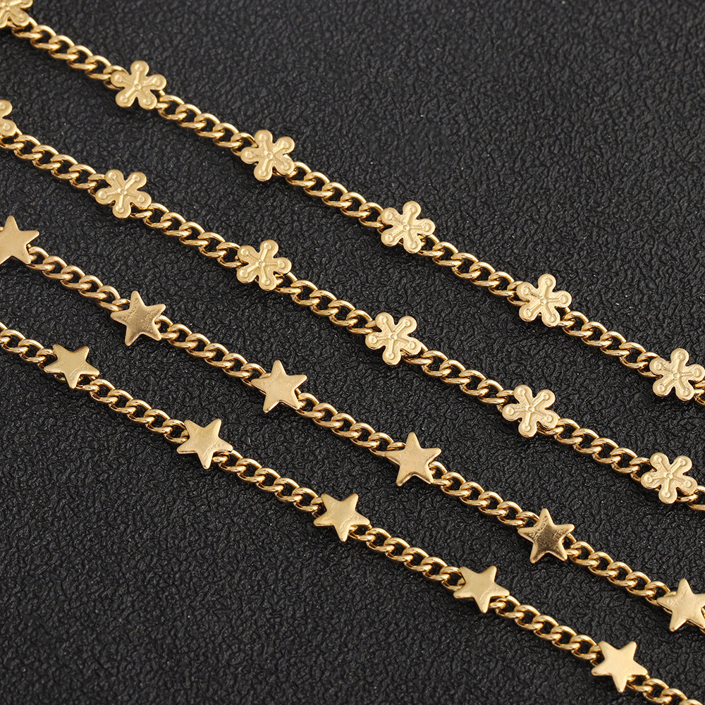 C1169 Small Flower/Star Chain