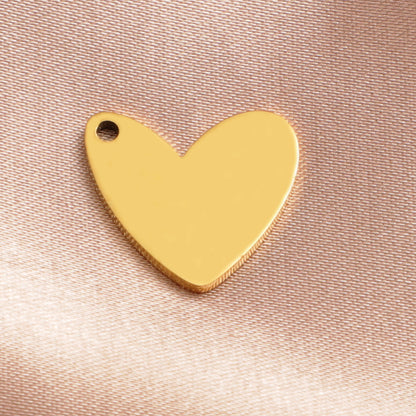 Heart charm for DIY