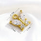 052 Colorful Zircon Butterfly charms