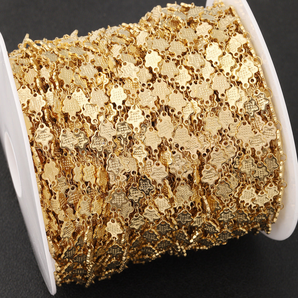 C1469 6mm Flower chain