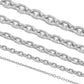 C1252 Curb Cable Chain -Vacuum Plating Waterproof Stainless steel chain