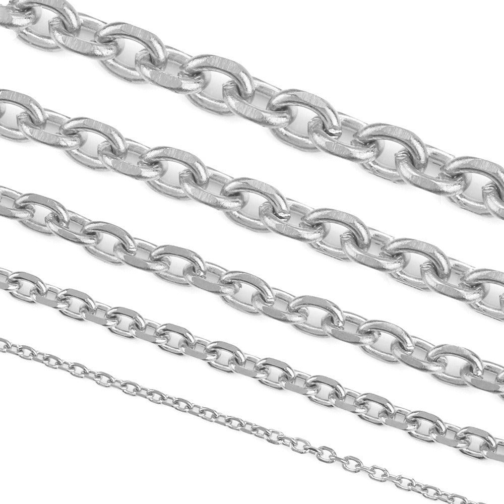 C1252 Curb Cable Chain -Vacuum Plating Waterproof Stainless steel chain