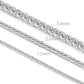 C1474 Foxtail /Chopin  chain-Vacuum Plating Waterproof Stainless steel chain