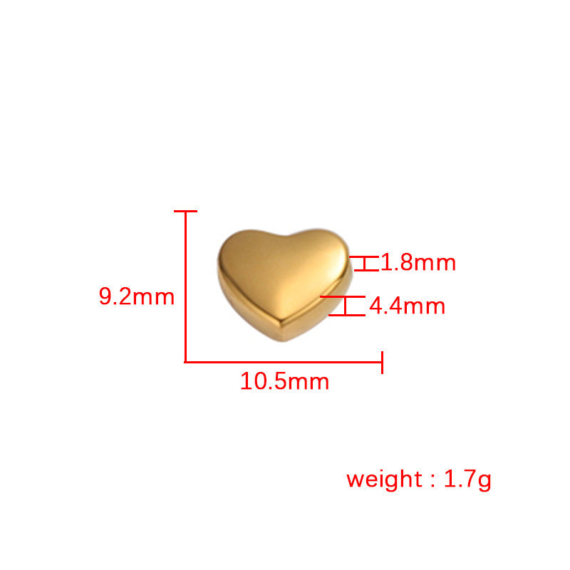 C738 Heart Charm