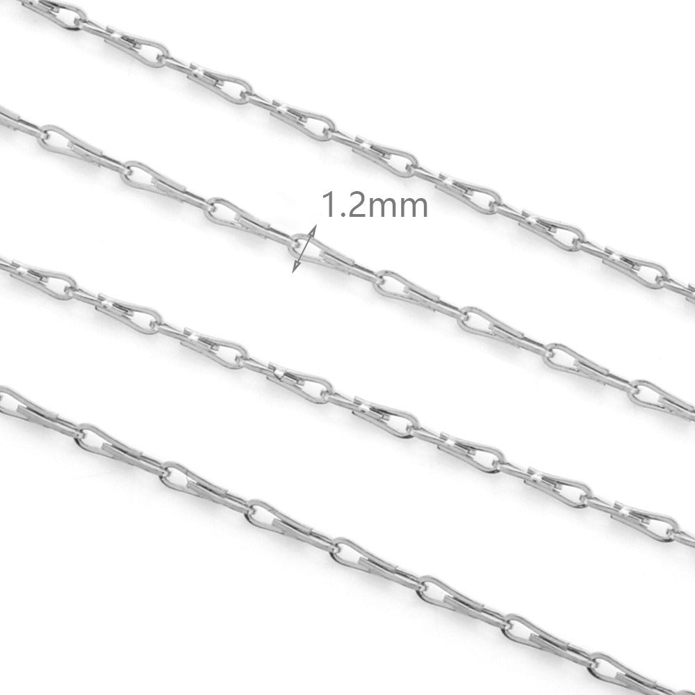 C1496 seed chain-Vacuum Plating Waterproof Stainless steel chain