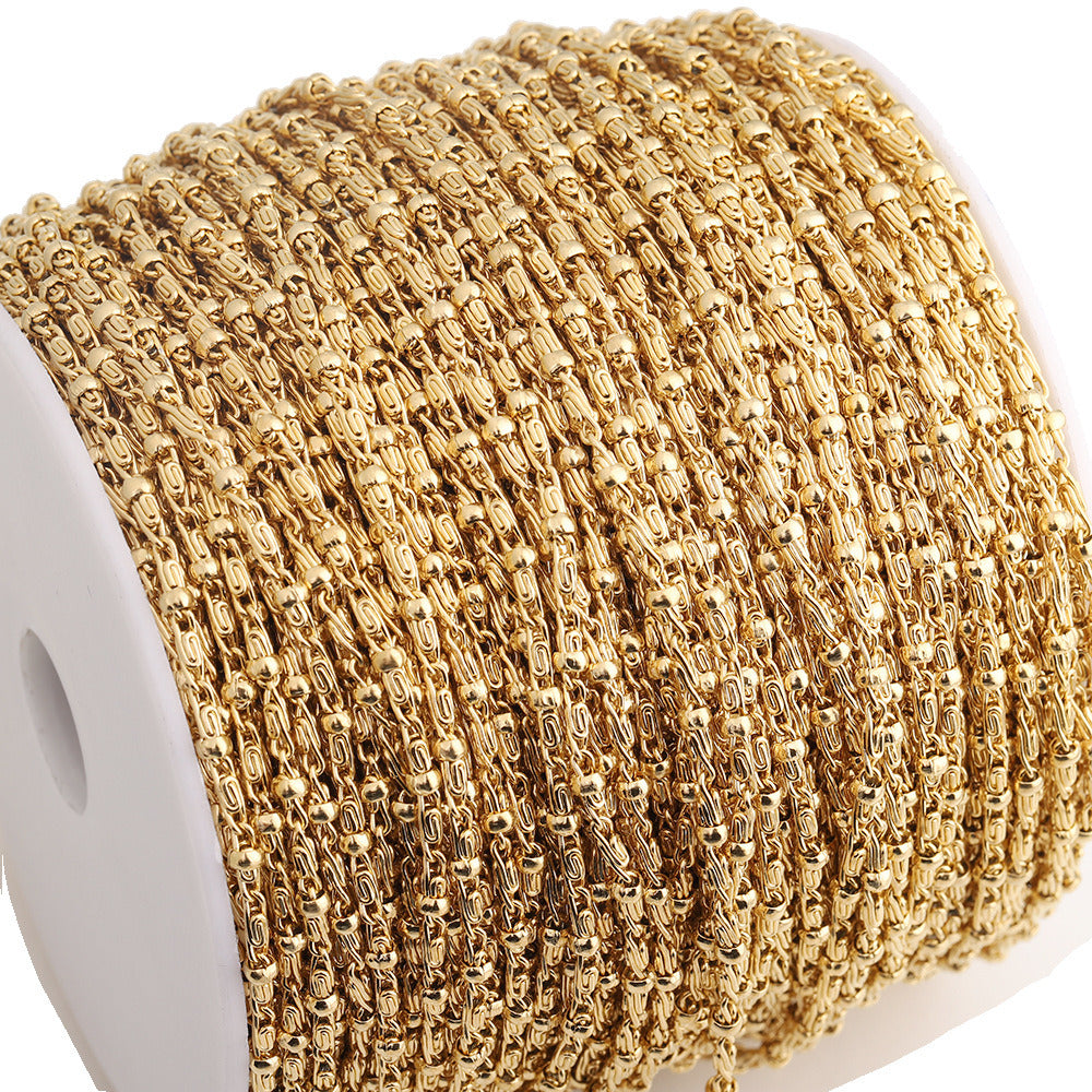 C1714 Greek Key Beads Chain