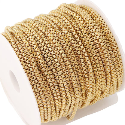 C1648 3mm Striped box chain