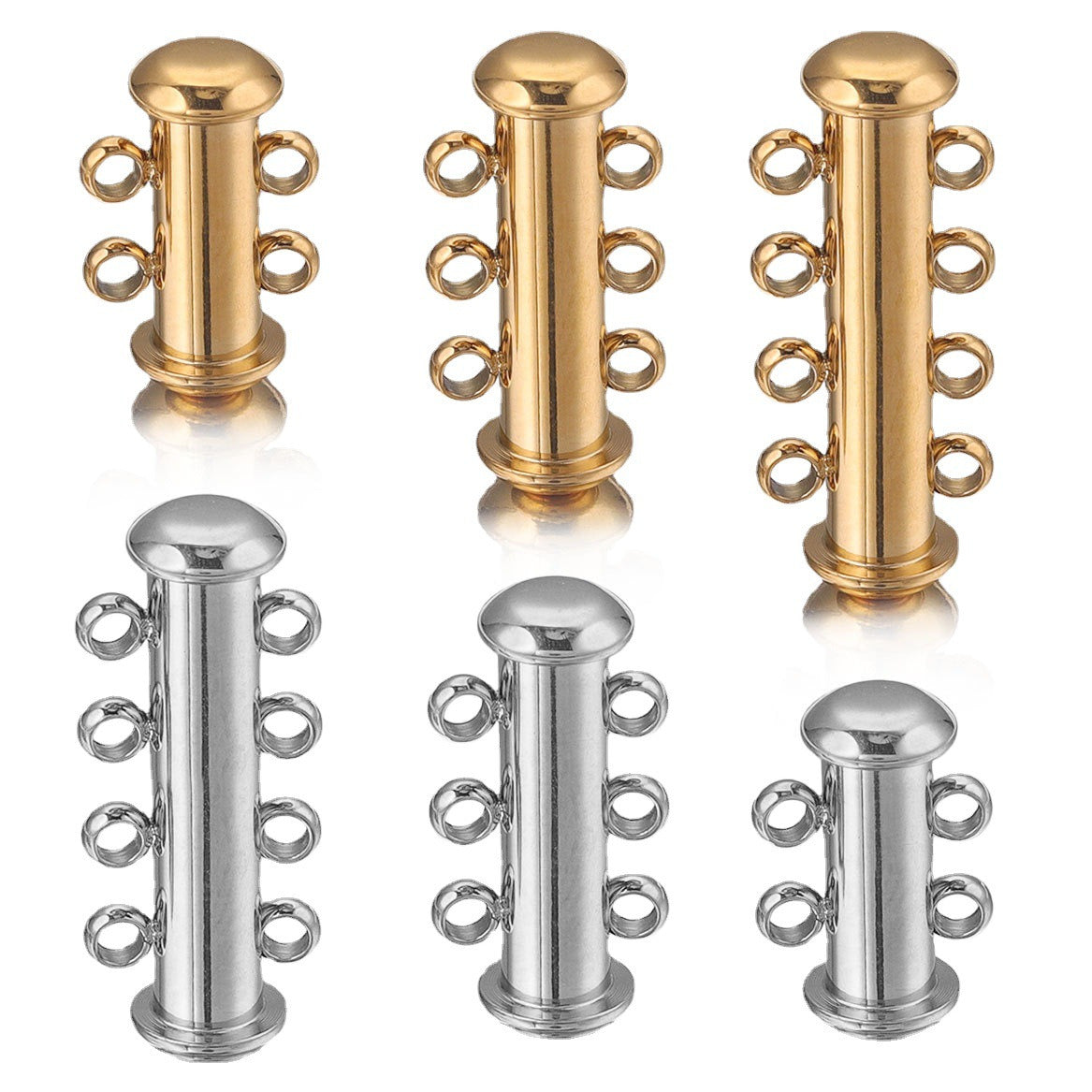 Magnetic buckle chain connector