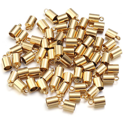 10pcs Stainless steel Leather connect clasp