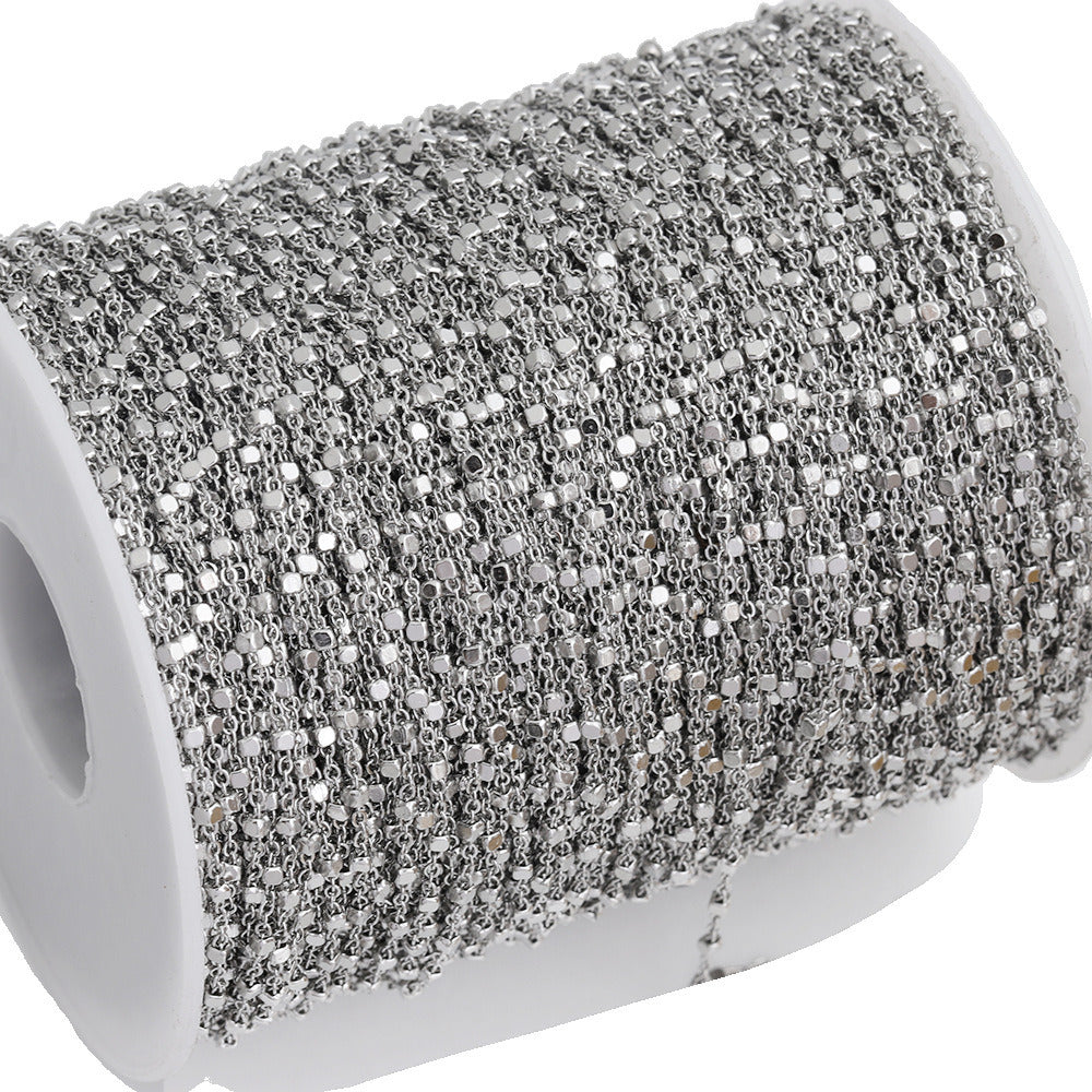 C1798 1.5mm Square Beads Chain