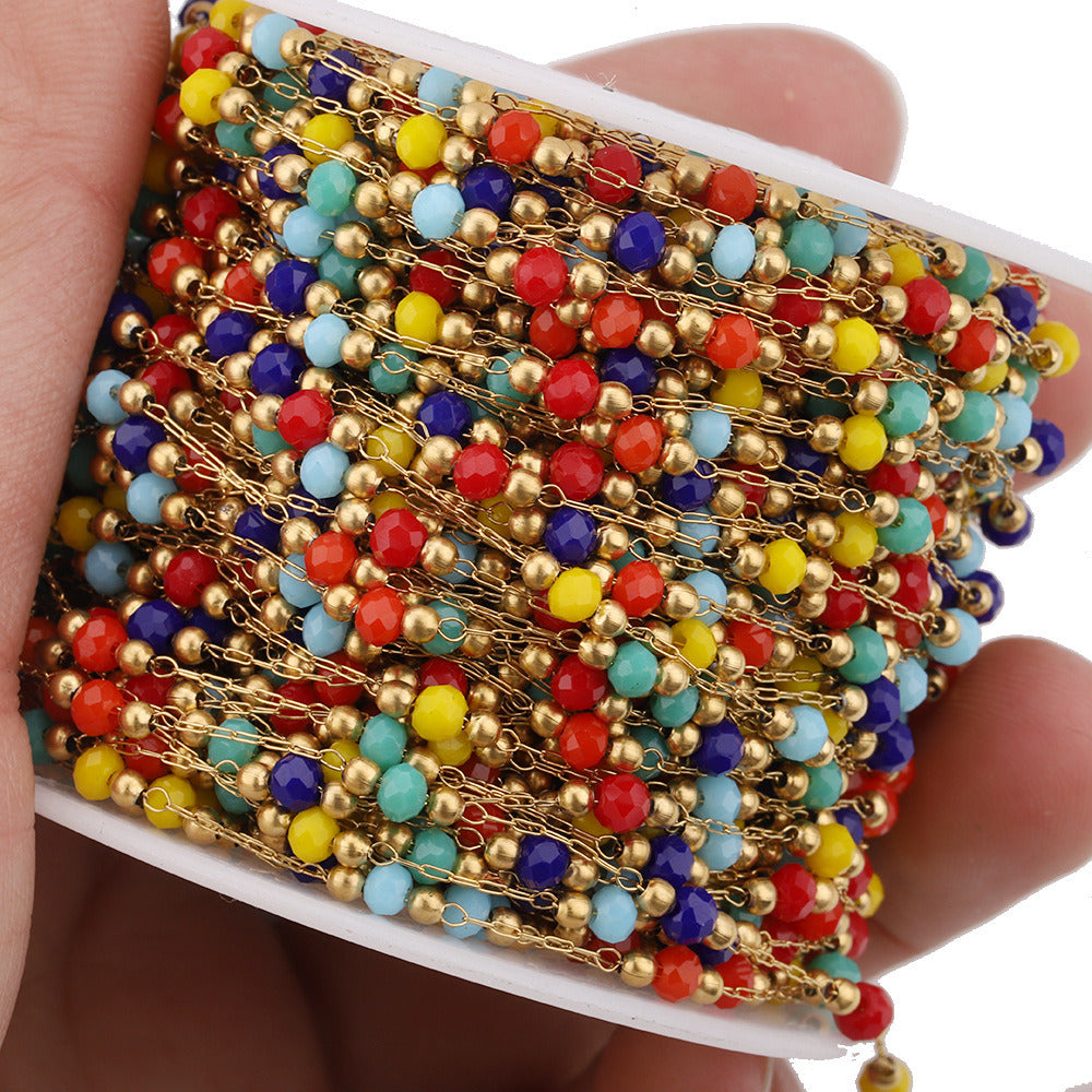 C1356 Glass Crystal Chain