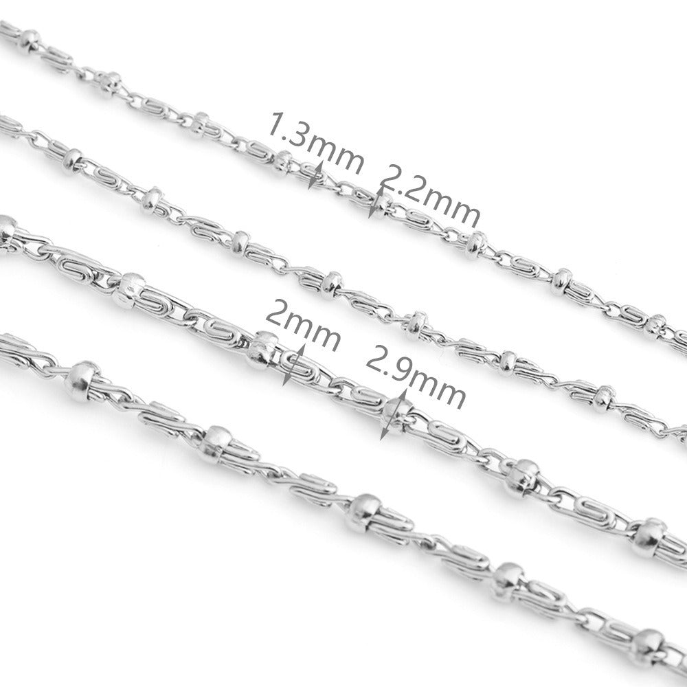 C1714 Greek Key Beads Chain