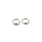 10Pcs/pack 5mm Two hole closed jump ring