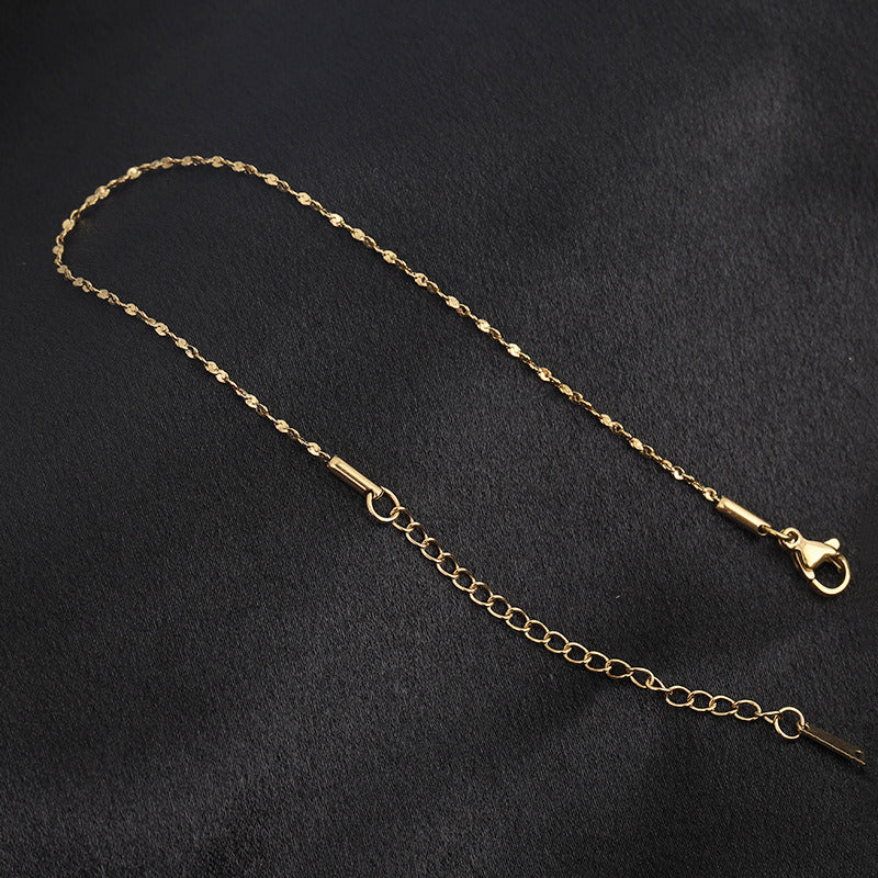 Stainless Steel Finished thin Bracelet