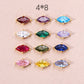 Colorful Zircon Birthstone Charms