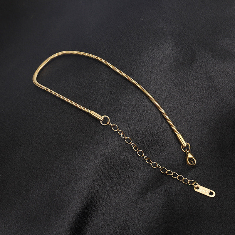 Stainless Steel Finished thin Bracelet