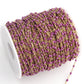 C1770 Enamel Glitter Beads Chain