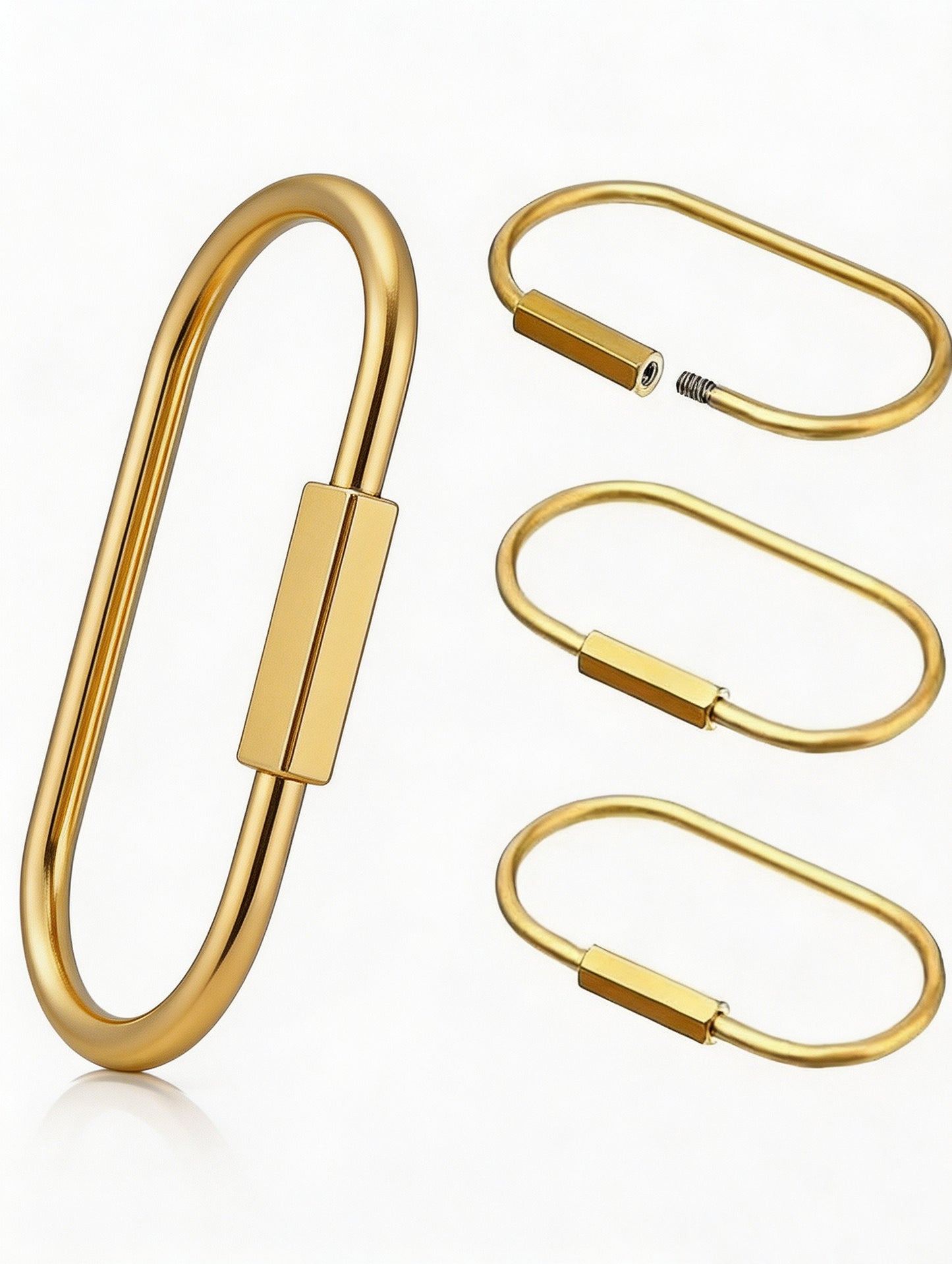 60/88mm Stainless steel turnbuckle,keychain for DIY Jewelry