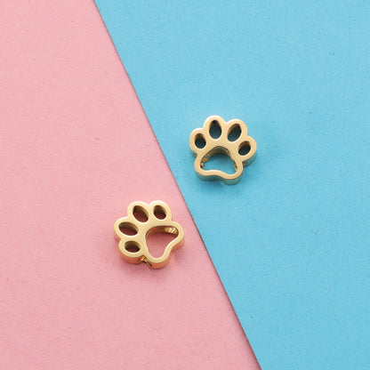 Puppy paw charm