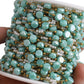 C1762 Colorful Crystal with Glass Pearl Chain