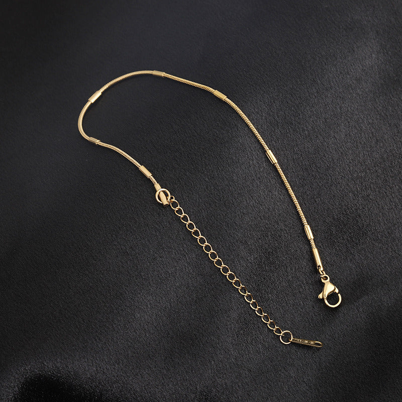 Stainless Steel Finished thin Bracelet