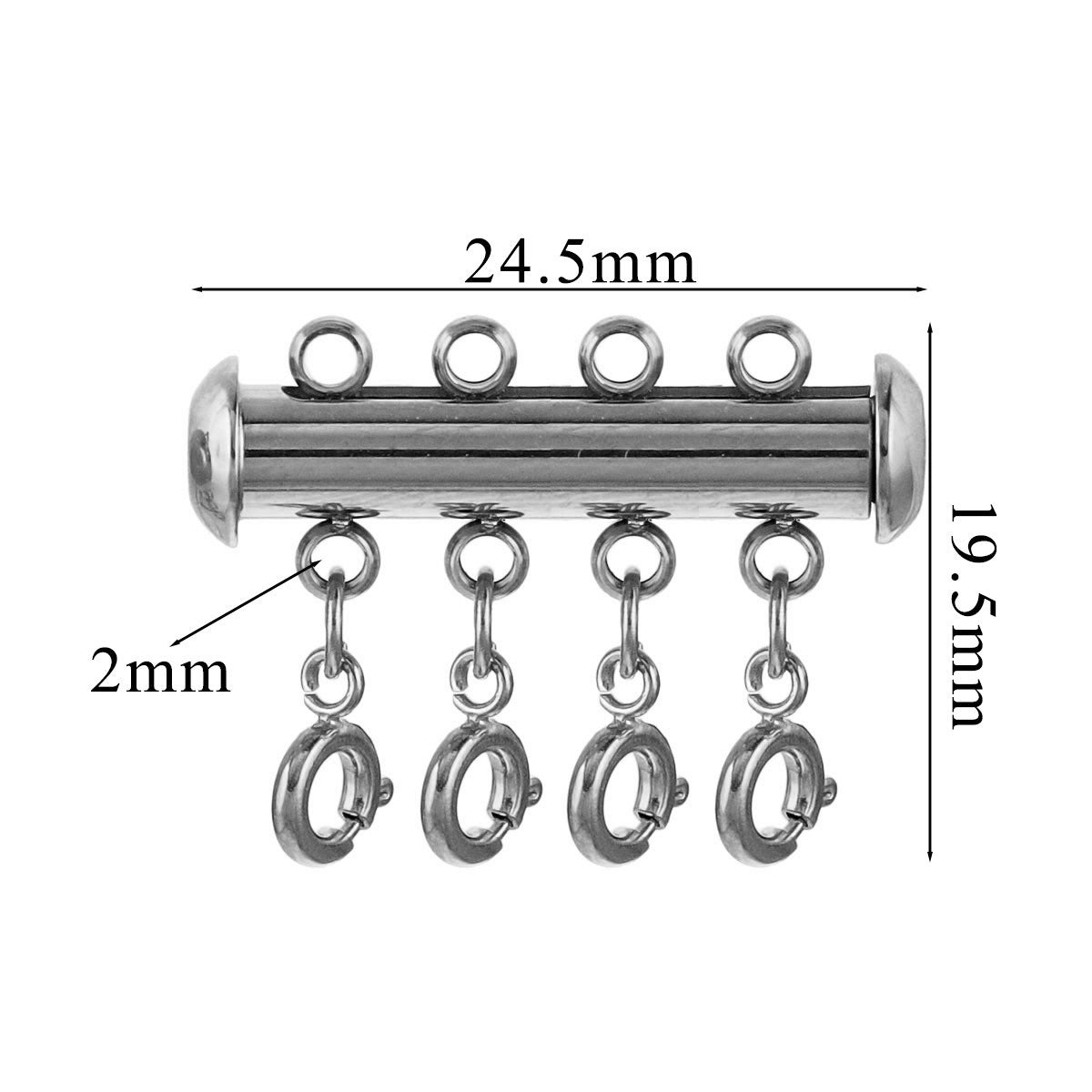 Assembled clasp