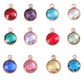 7mm/9mm Glass Birthstone charm