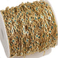 C1778 Glitter oil droplets clover chain