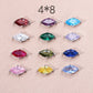 Colorful Zircon Birthstone Charms