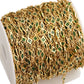 C1778 Glitter oil droplets clover chain