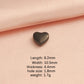 C738 Heart Charm