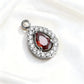 006 Colorful Drop Zircon Charms