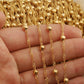 C1794 4mm Beads Twisted Chain