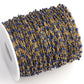 C1770 Enamel Glitter Beads Chain
