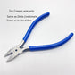 High Quality Round Pliers cutting Plier Nose flat Plier Jewelry Tools smooth forceps