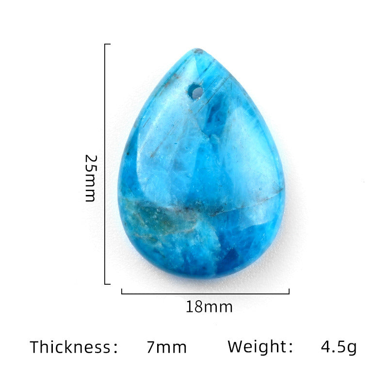 25*18mm Drop Natural stone 1pc
