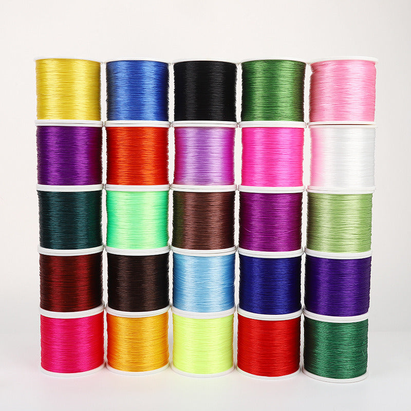 100Meter /109Y Colorful Stretchy Elastic Cord Crystal String Wire For ...