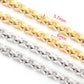 C1499 Watch strap chain-Vacuum Plating Waterproof Stainless steel chain