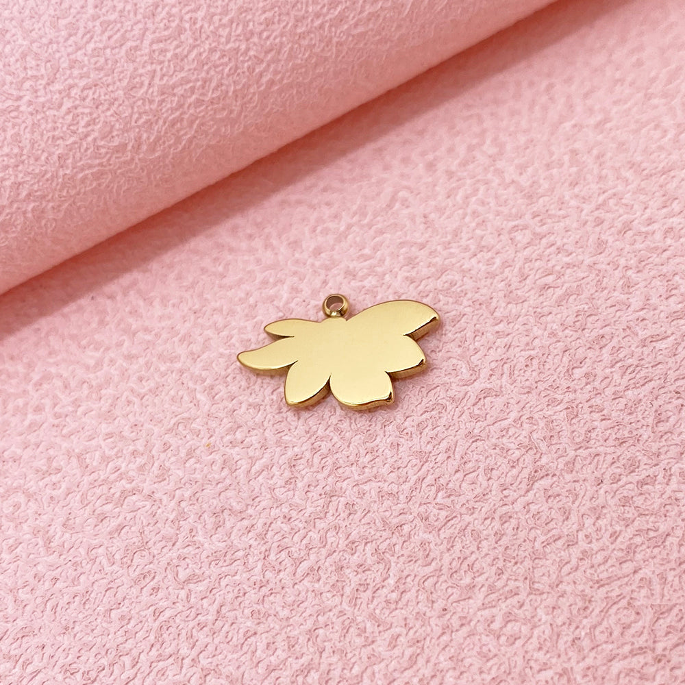 876 Leaf charm