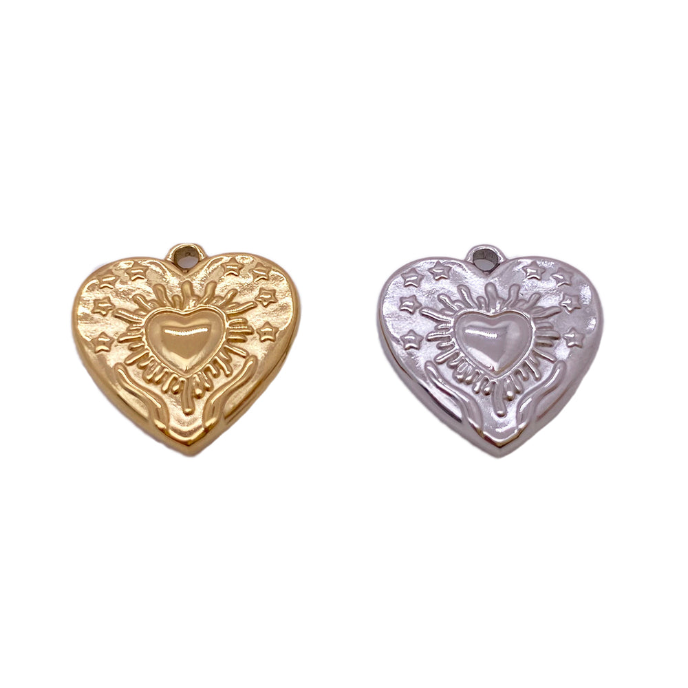 12010 Sacred Heart charm