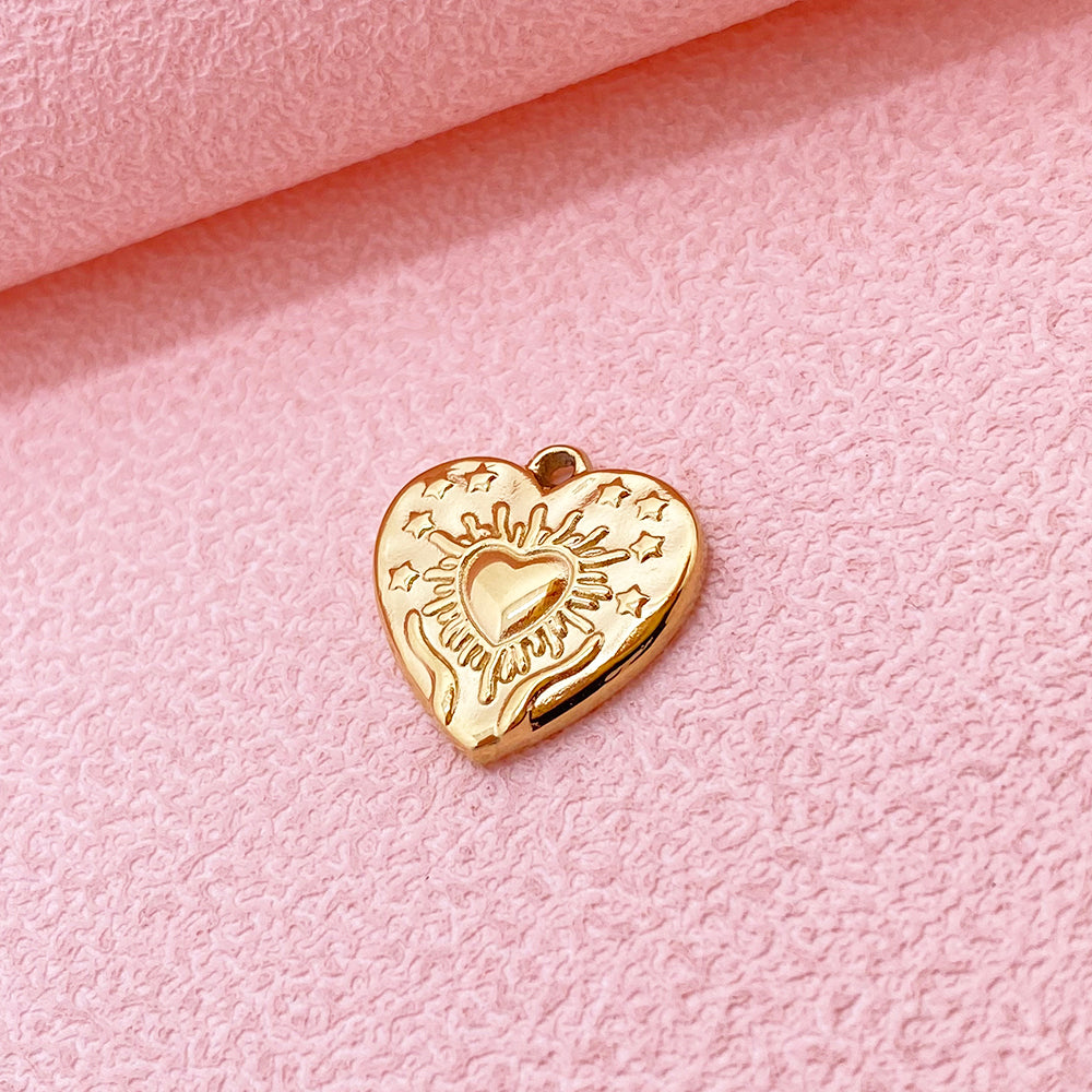 12010 Sacred Heart charm