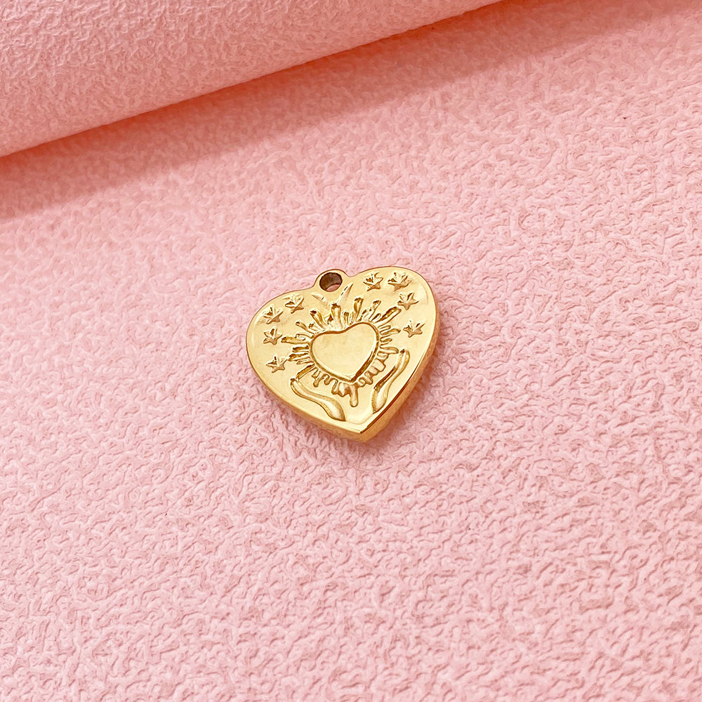 12010 Sacred Heart charm