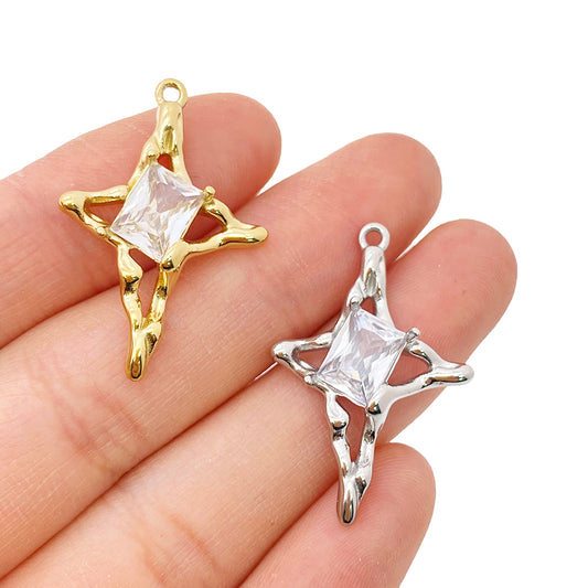 51079 Diamond star charm