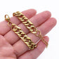 7 styles Stainless steel bracelets